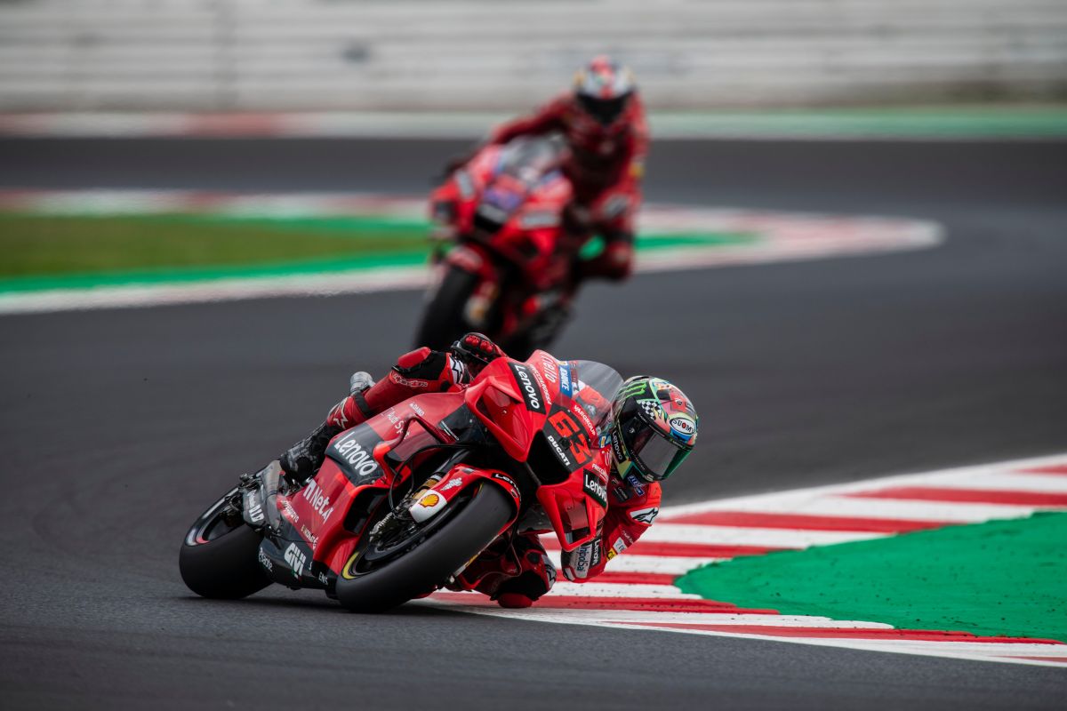 MotoGP: Bagnaia Holds Off Quartararo To Take Chequered Flag In Misano ...