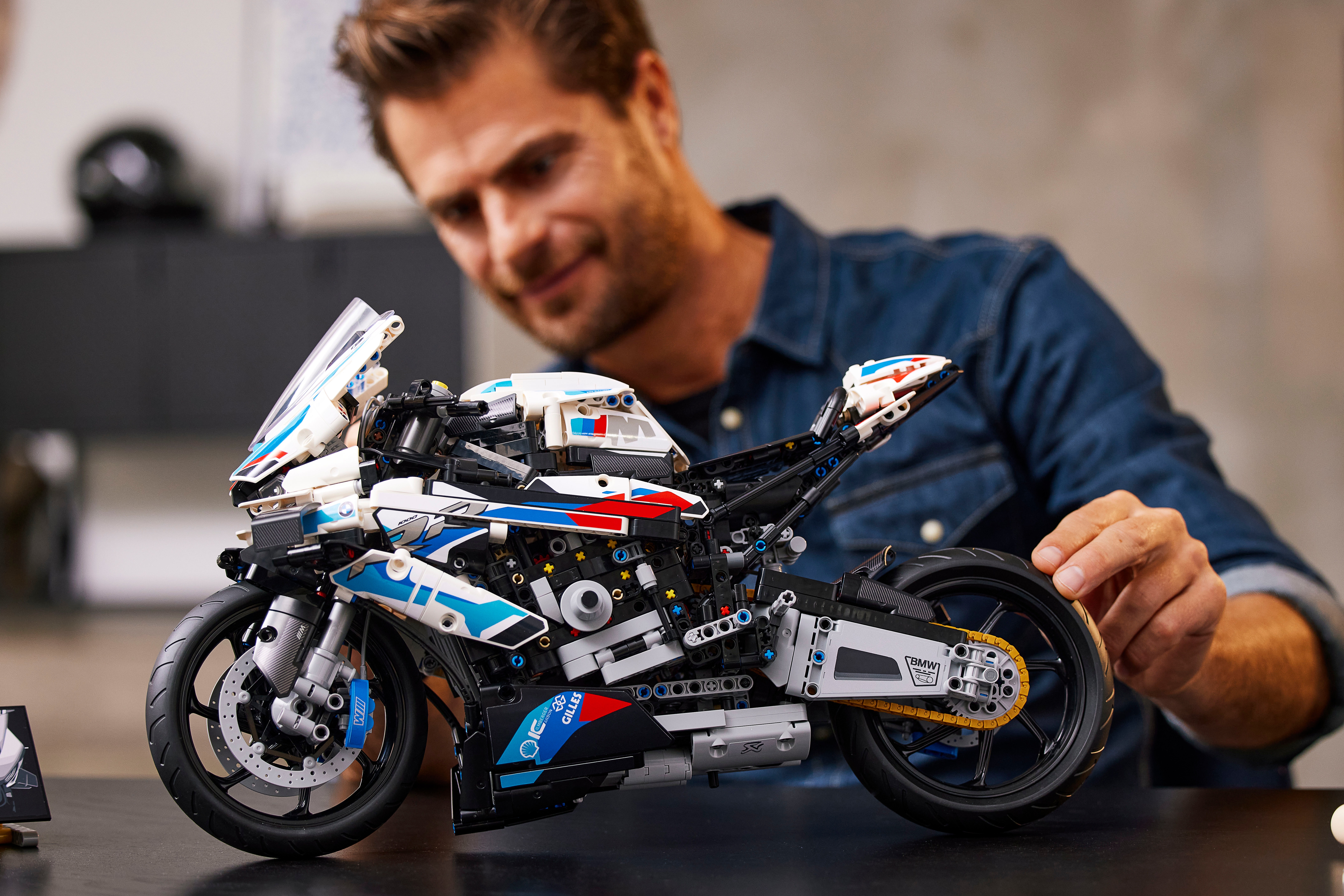Лего техник БМВ мотоцикл 1000rr