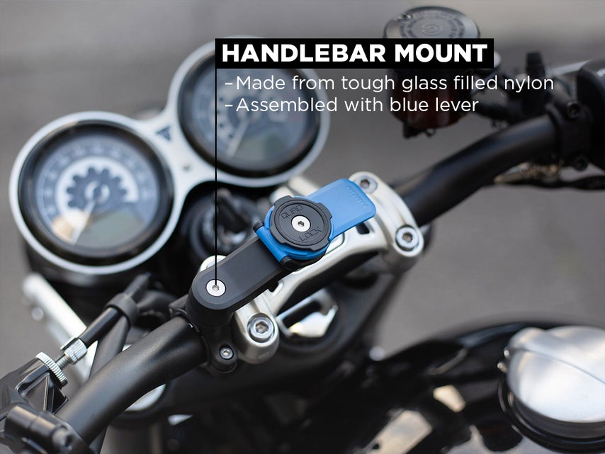 Quad Lock Introduces New Aluminium Handlebar And Fork Stem Mount