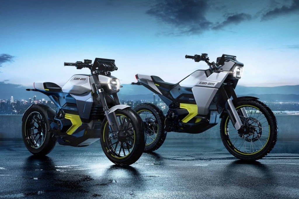 CanAm Origin And Pulse Electric Motorcycle To Go Into Production In 2024