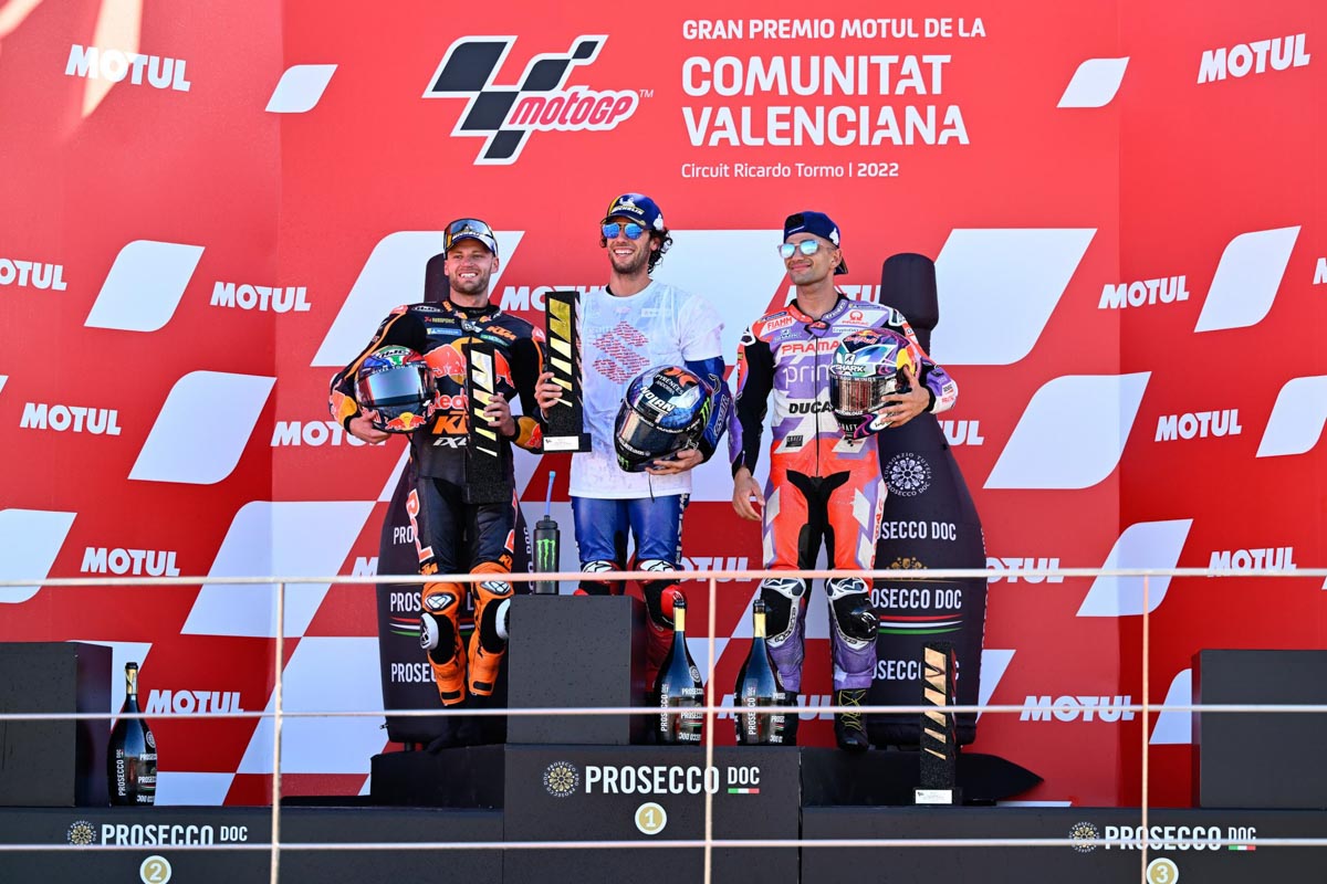 Bagnaia wins maiden MotoGP title as Ducati end 15-year drought
