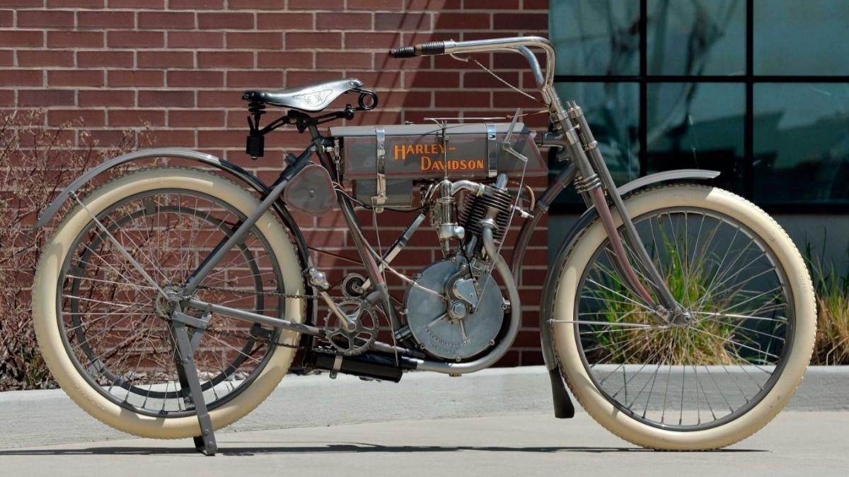 This 1908 Strap Tank Harley-Davidson Just Sold For RM3.9 Million