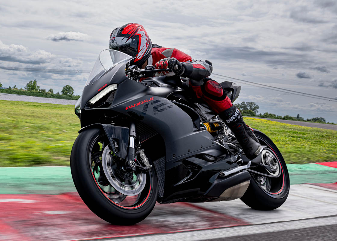 Ducati Panigale V2 Turns To The Dark Side For 2024