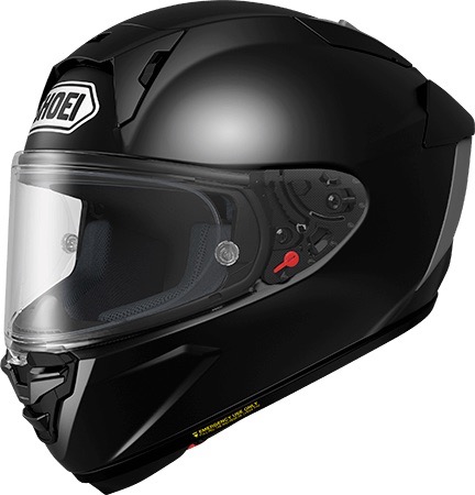 Shoei X Fifteen Black Front Large