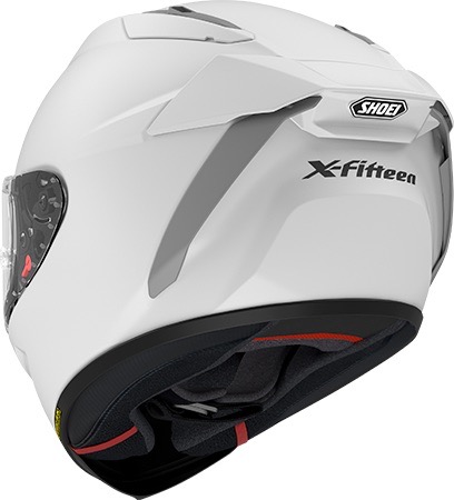 Shoei X Fifteen White Rear Large