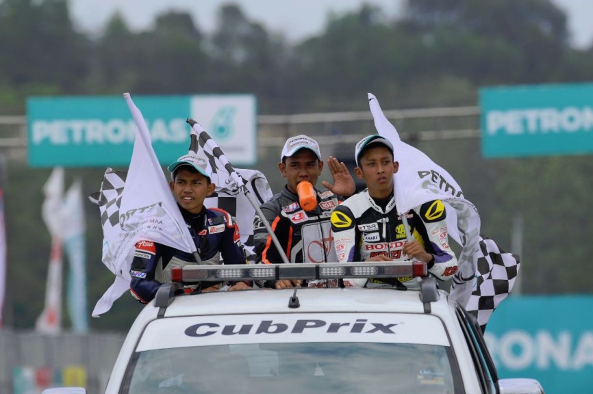 Saiful Izman won the WIRA category in Temerloh last weekend