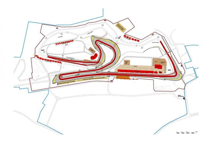 donington-park-track-map